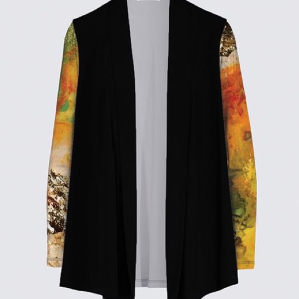 Summer Flowers Frida Cardigan By Le Galeriste